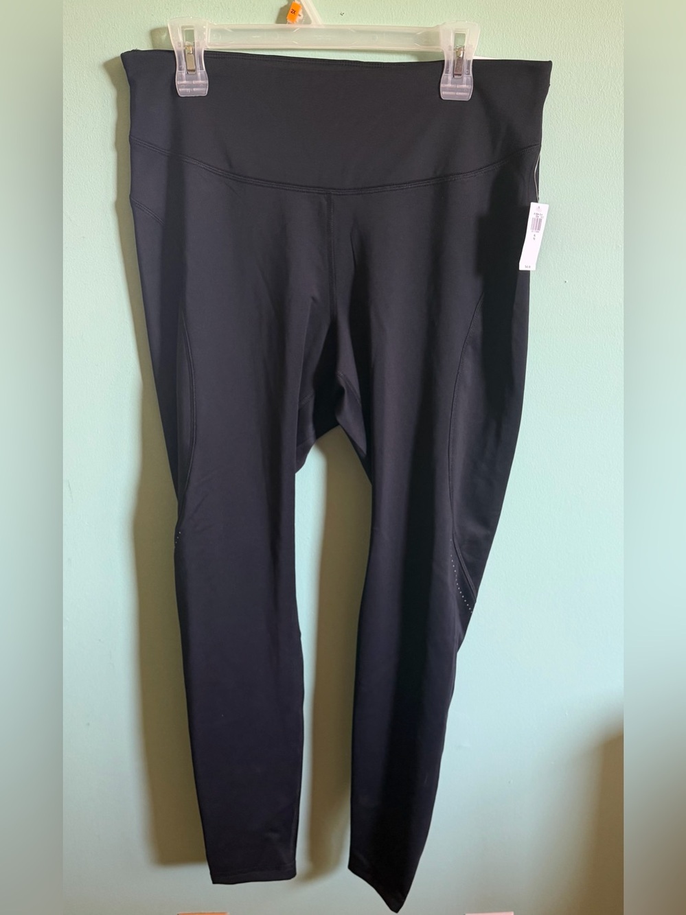 High-Waist Black Women's Active Leggings